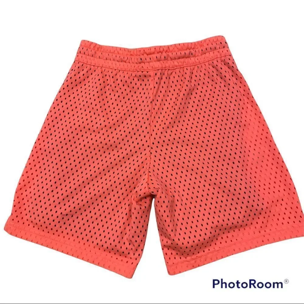 Girls Nike Lava Glow Lined Mesh‎ Athletic Shorts Size Medium